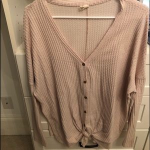 Button up sweater